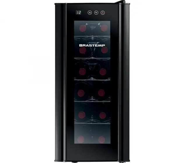 Adega Climatizada Brastemp 12 Garrafas com Painel Touch All Black