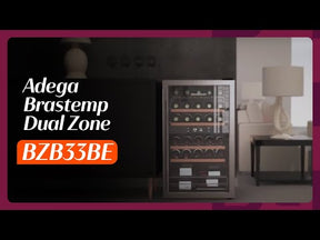 Adega Brastemp Dual Zone 33 Garrafas - BZB33BE